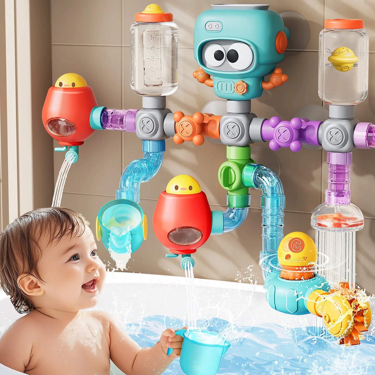 Suction Cup Bath Toys