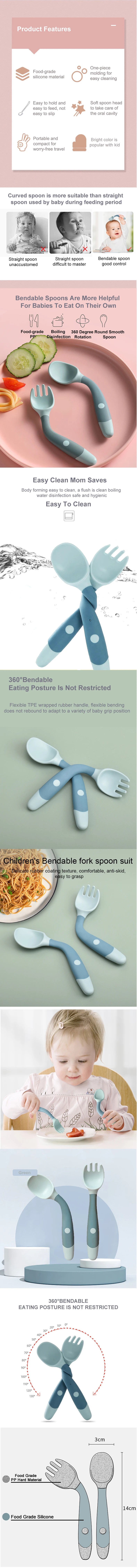 Self-Feeding Spoon Set