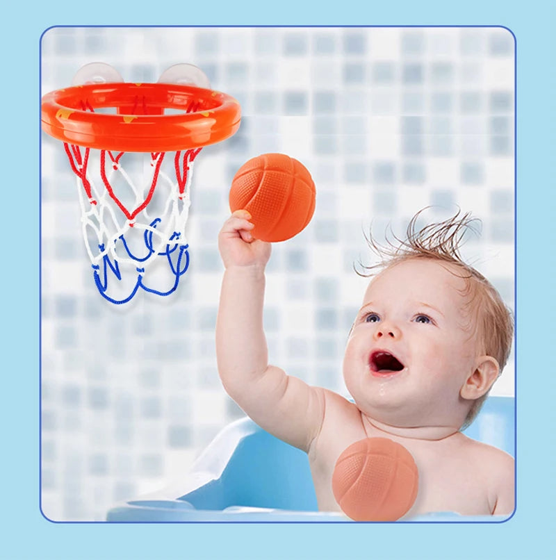 Bath Basketball Toy Set