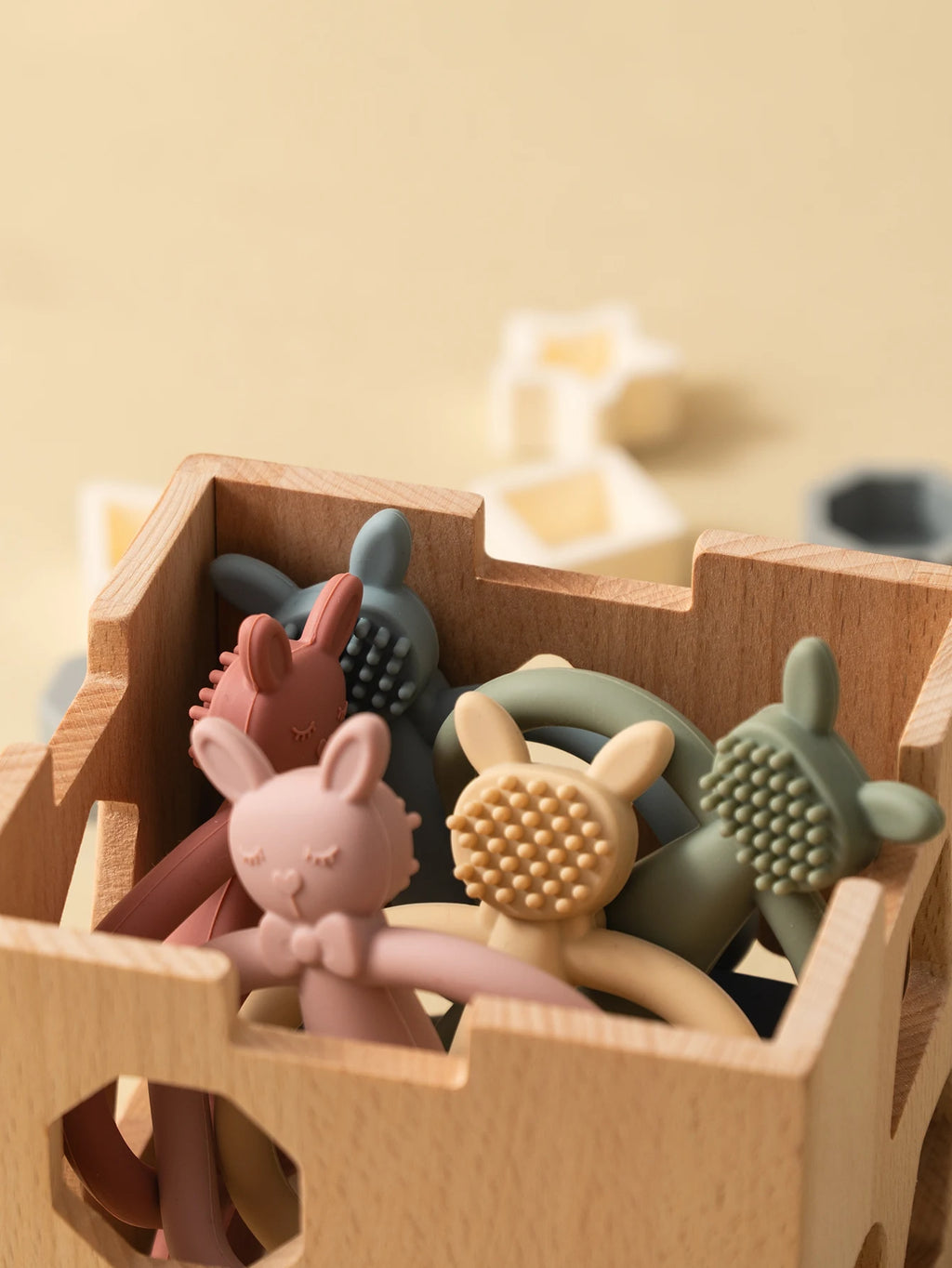 Rabbit Silicone Teether