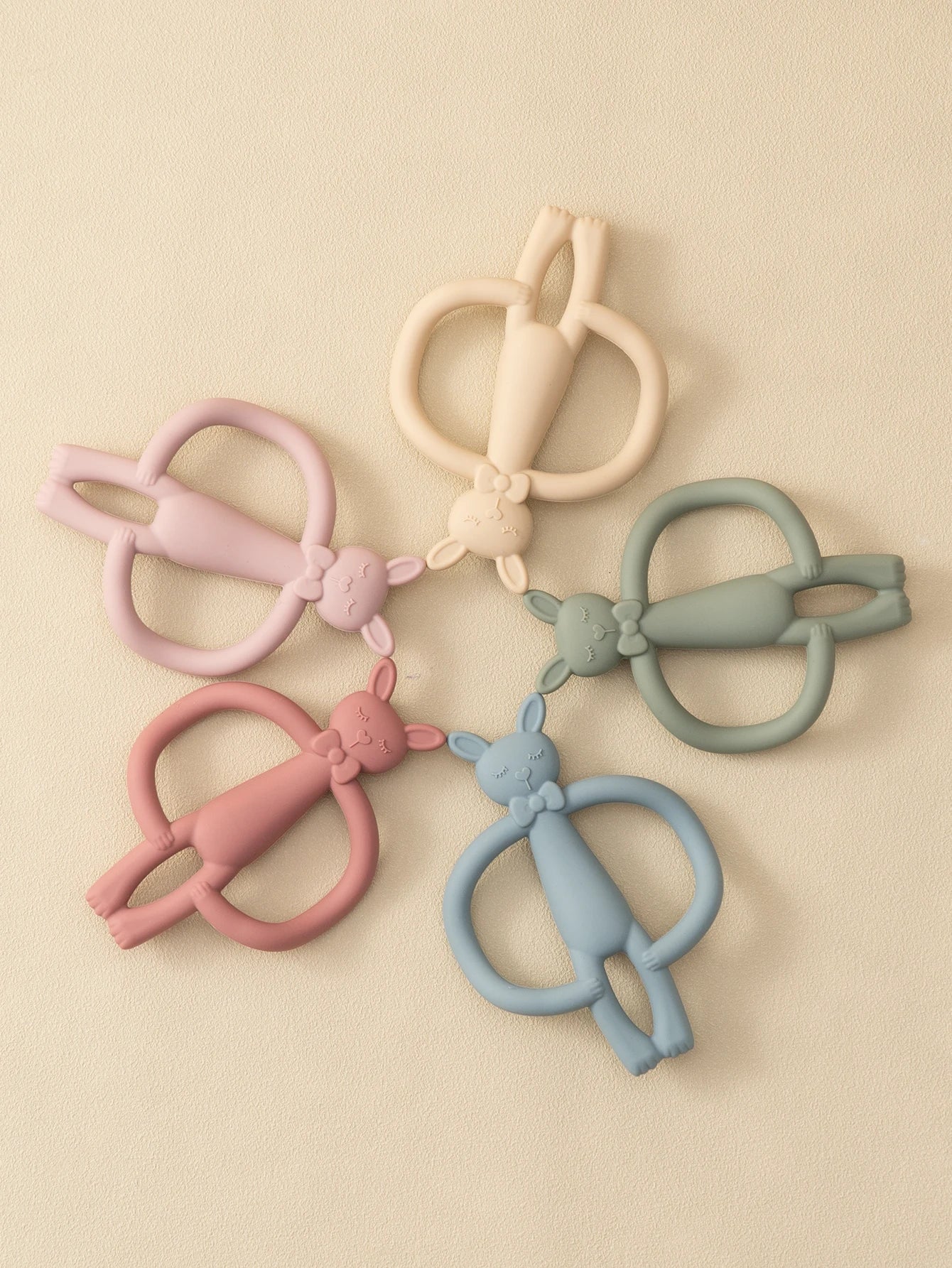 Rabbit Silicone Teether