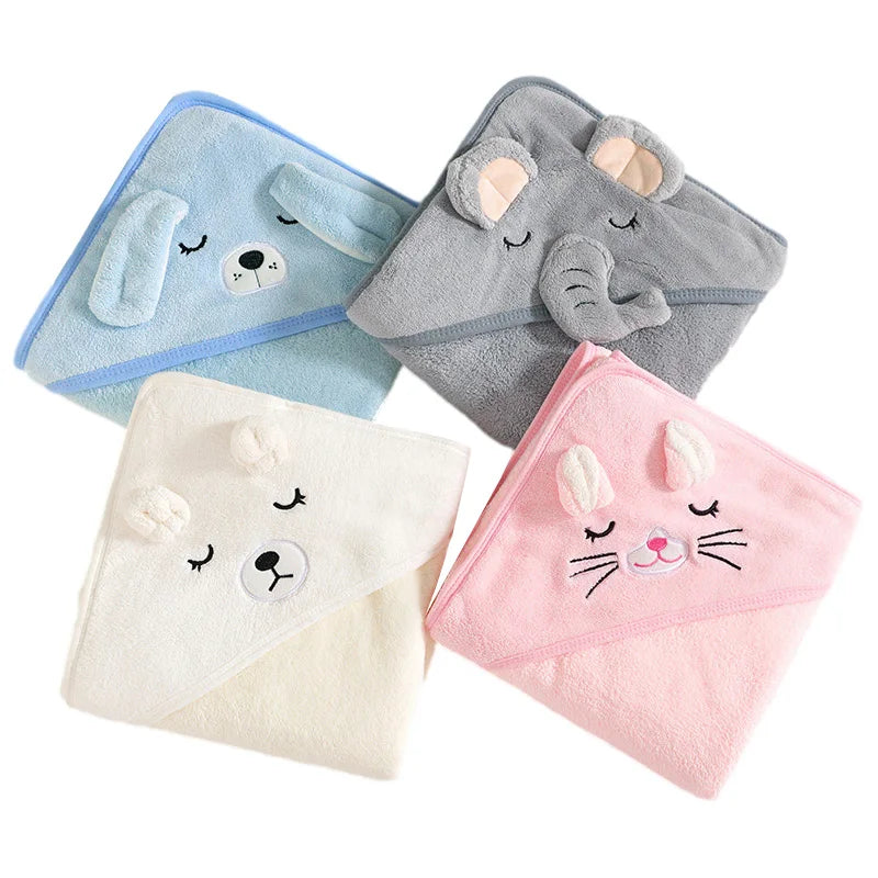Hooded Baby Bath Towel