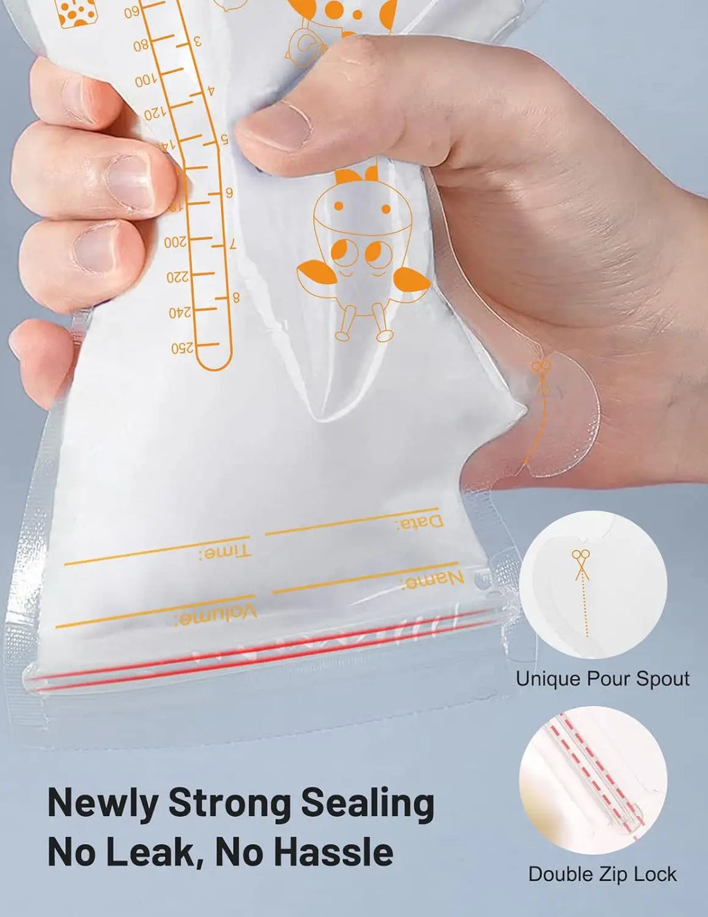 Breast Milk Storage Bags (100-Pack)
