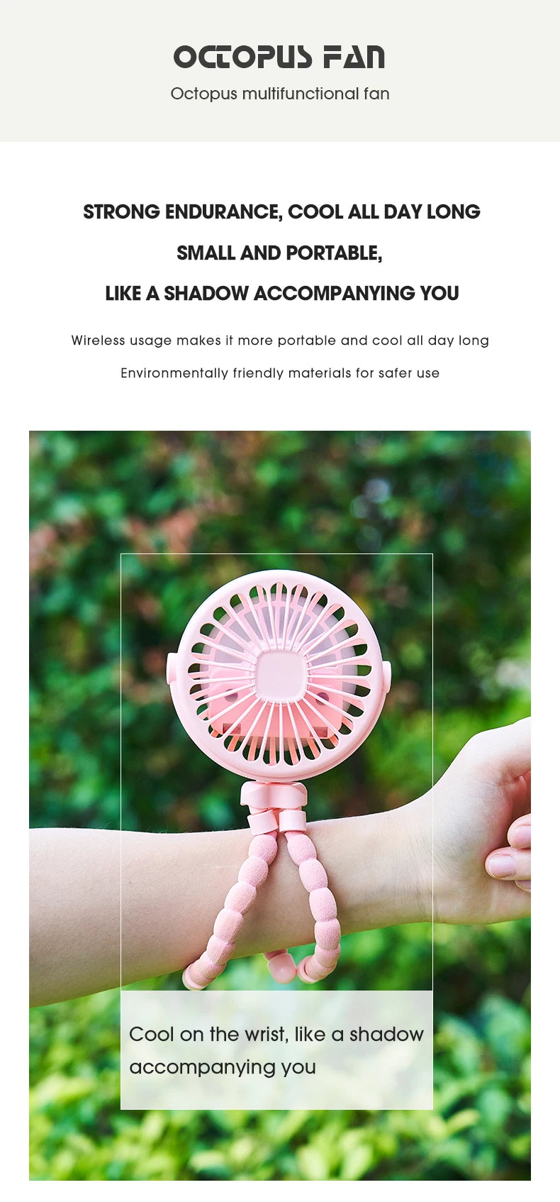 Clip-On Stroller Fan