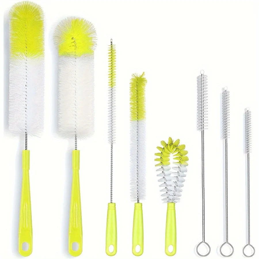 Long-Handle Bottle Brush Set