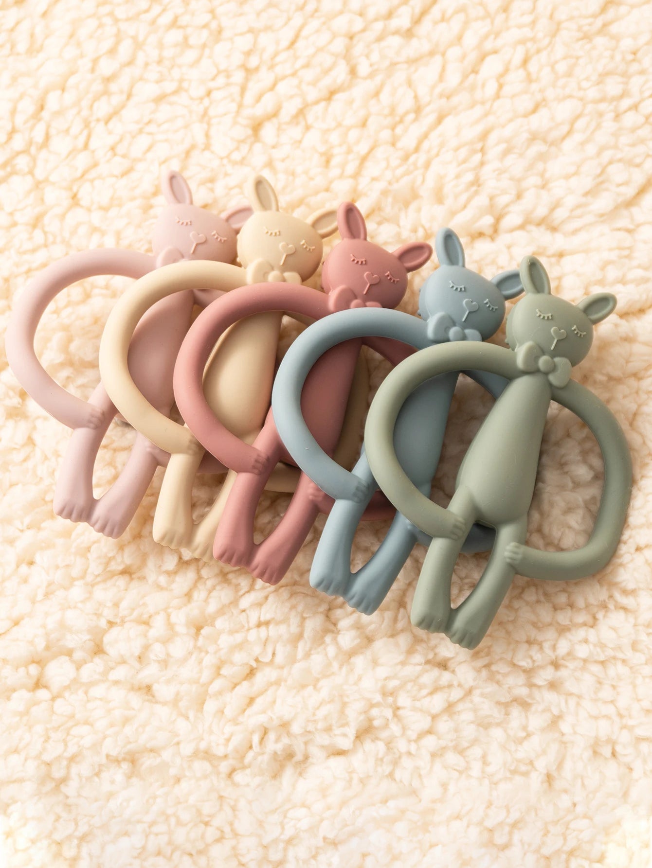 Rabbit Silicone Teether