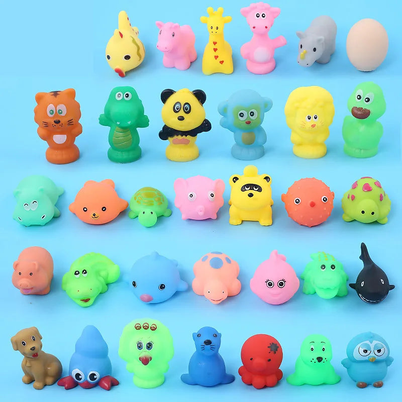 Animal Bath Toys (10-Pack)