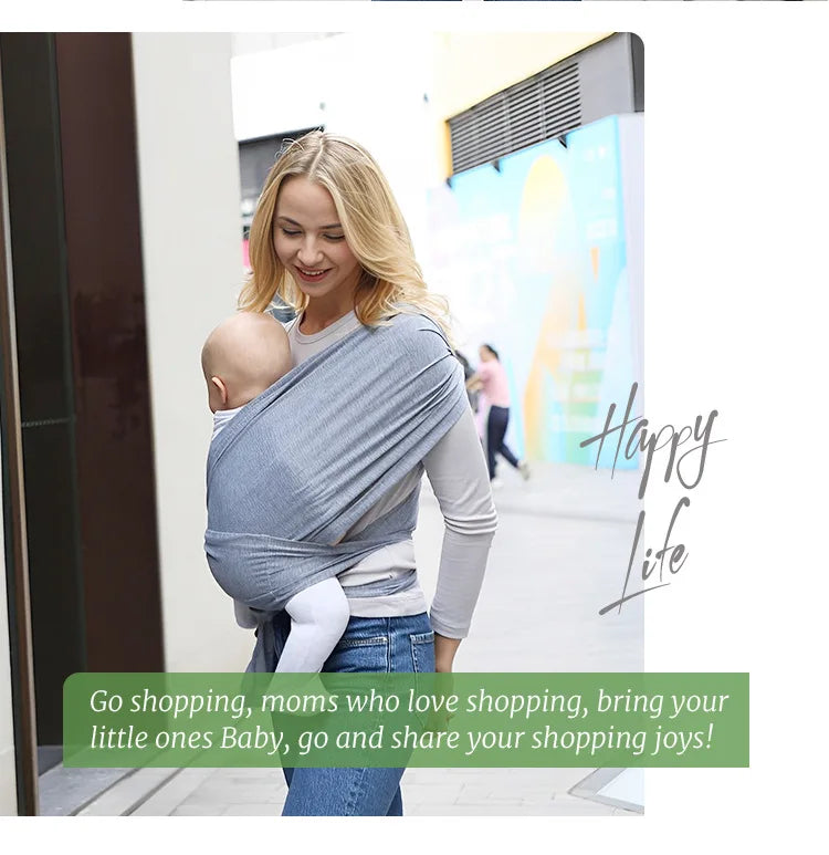 Cotton Baby Wrap Carrier