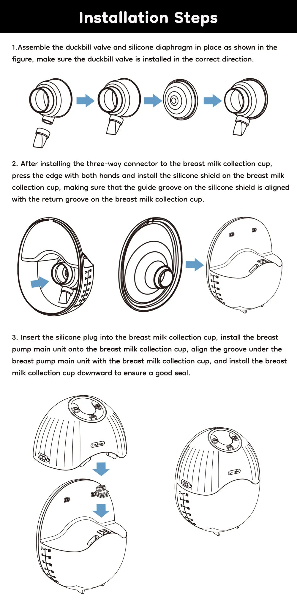 Wearable Electric Breast Pump