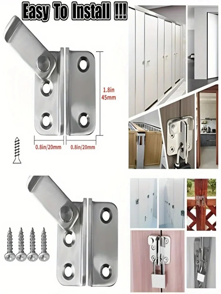 Safety Slide-Bolt Latch