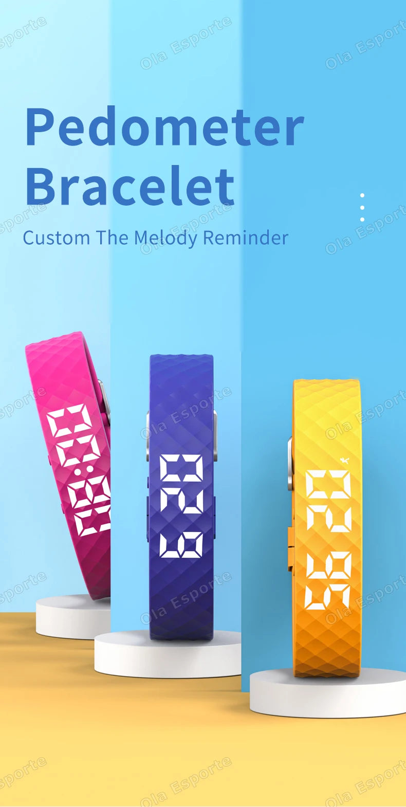 Vibrating Alarm Wristband