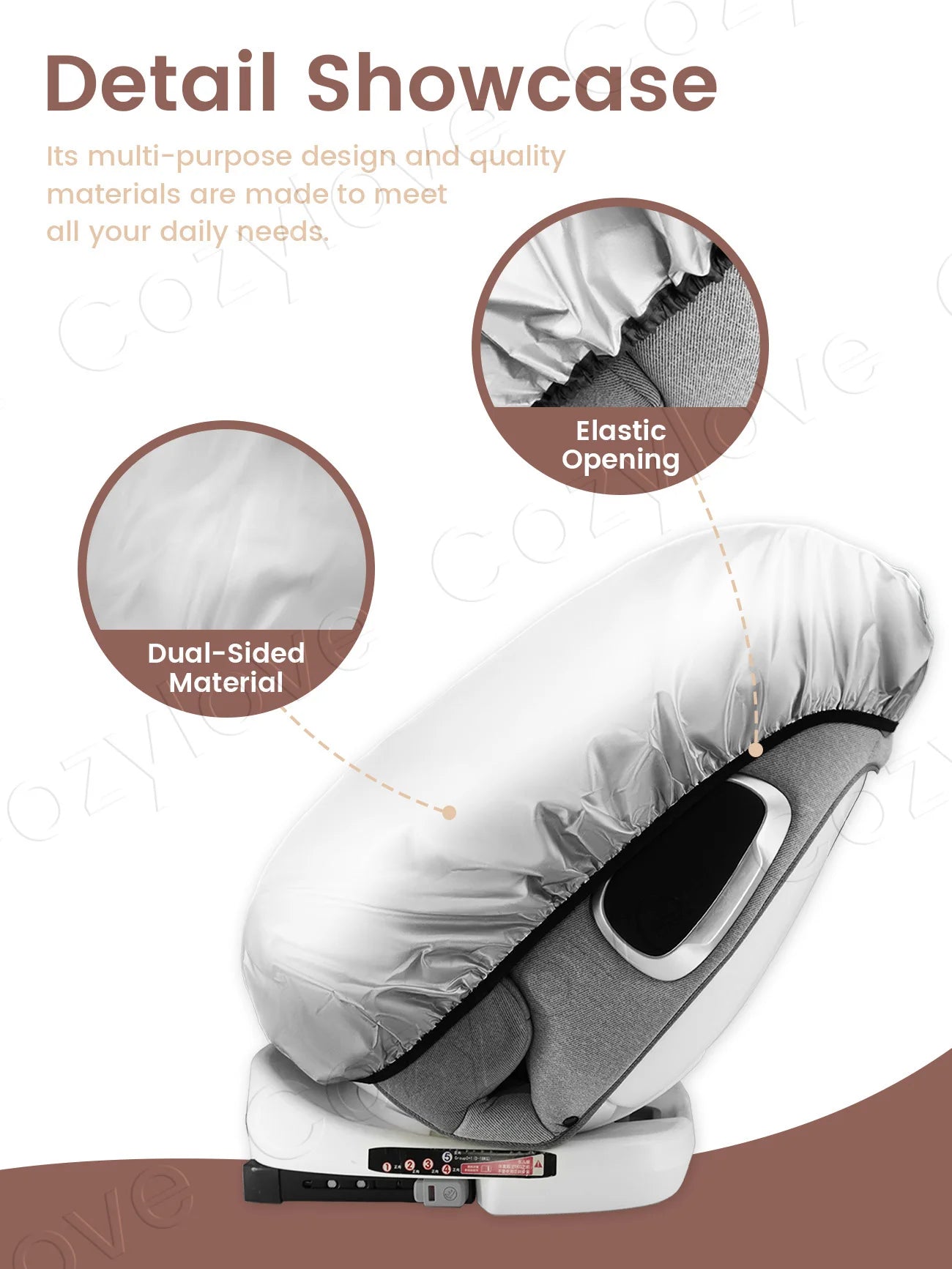 Car Seat Sun Shade
