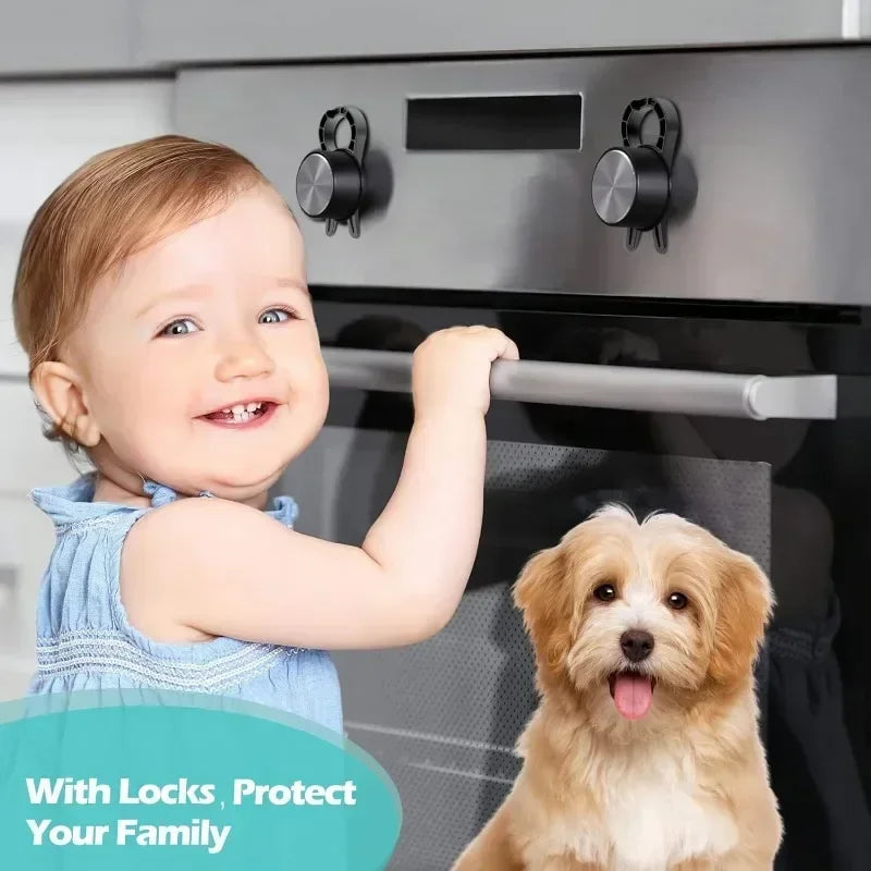 Stove Knob Safety Covers