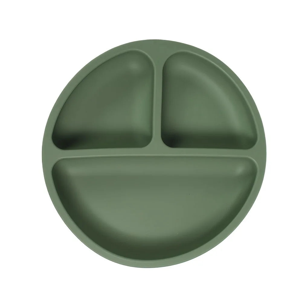 Suction Toddler Plate with Lid