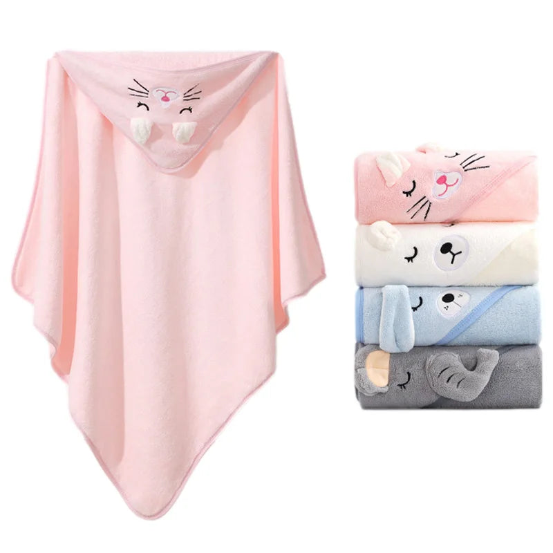 Hooded Baby Bath Towel