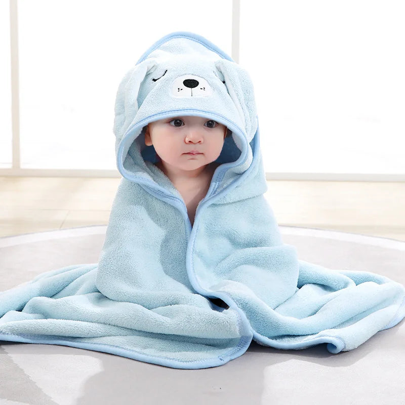 Hooded Baby Bath Towel