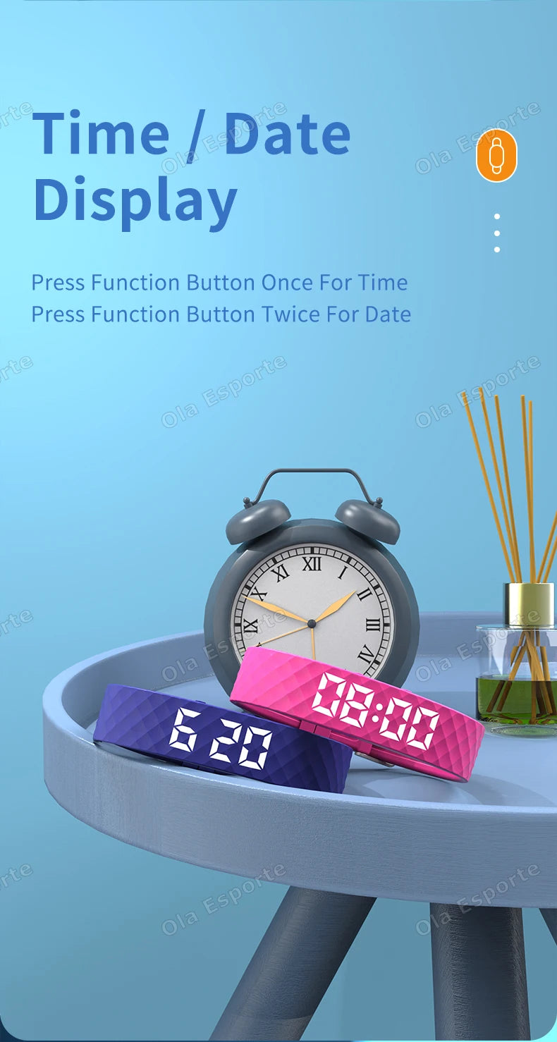 Vibrating Alarm Wristband
