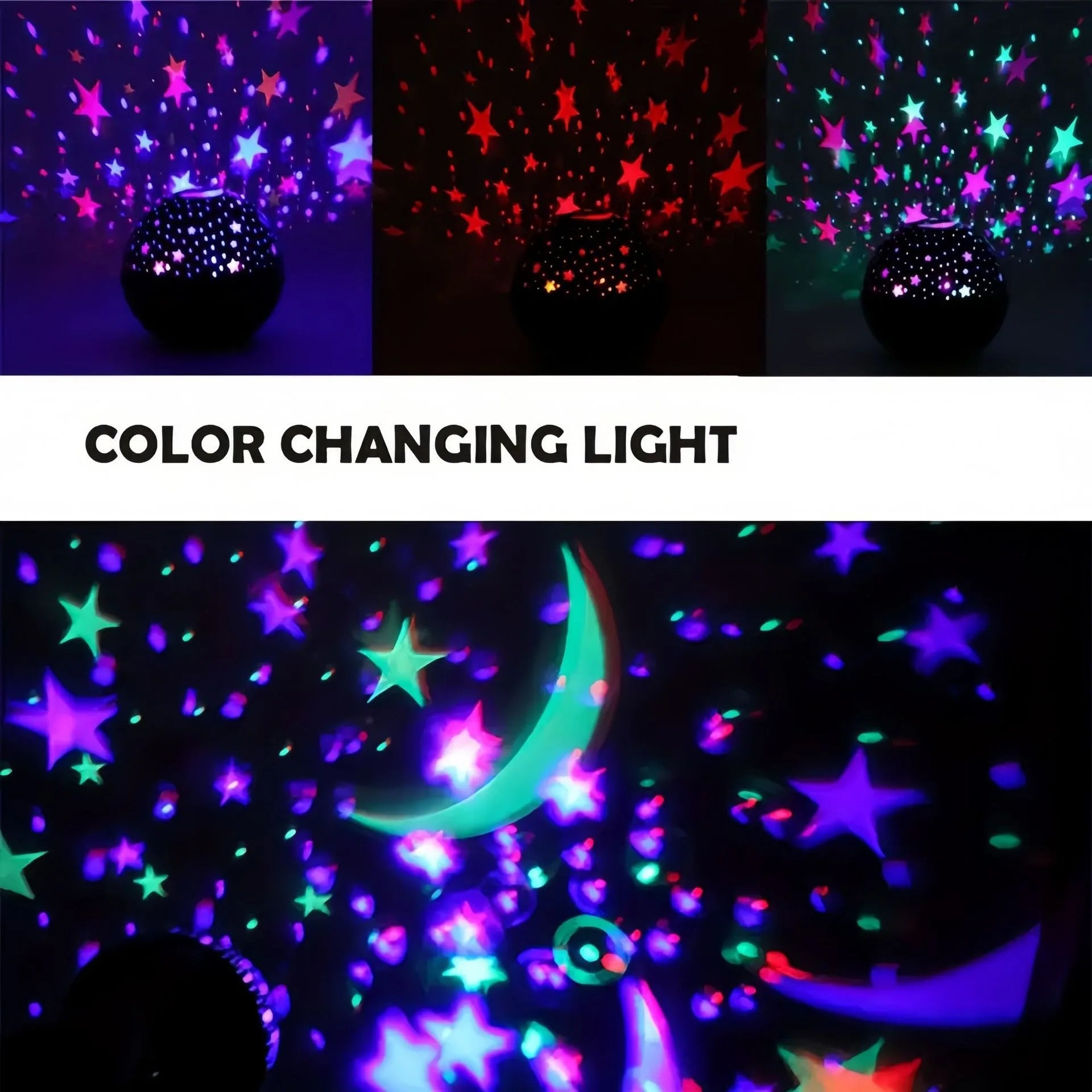 RGB Galaxy Night Light