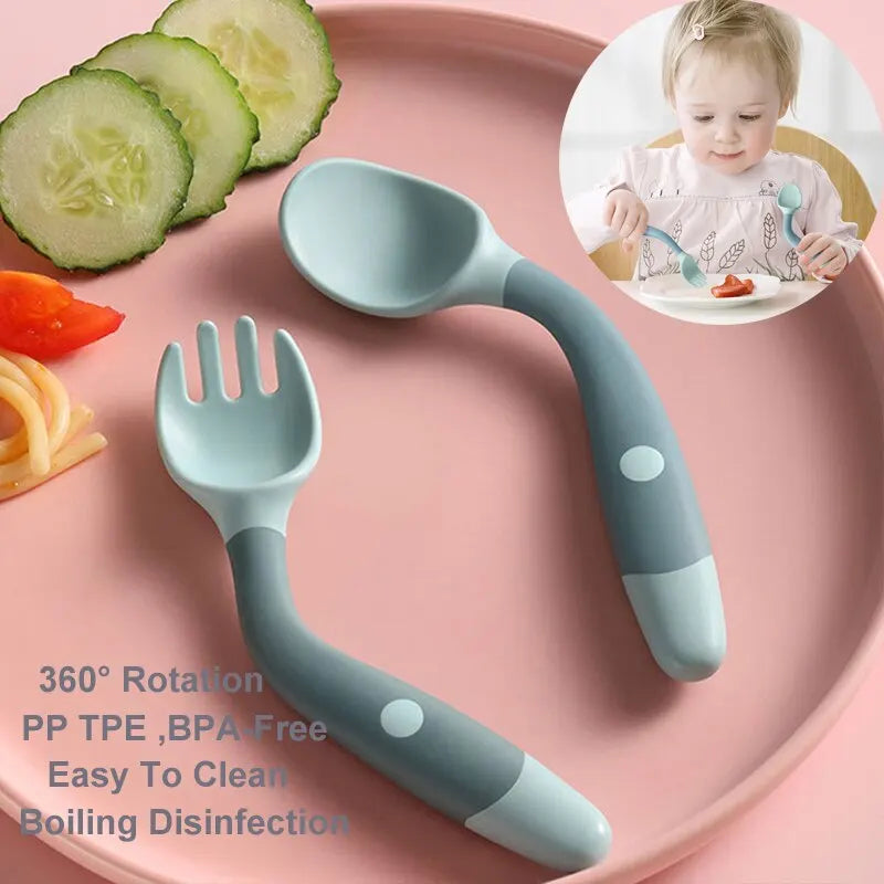 Self-Feeding Spoon Set
