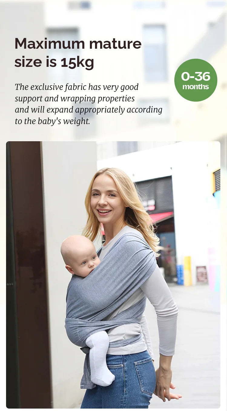 Cotton Baby Wrap Carrier